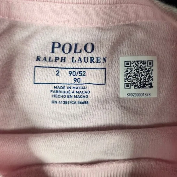 NWT Polo Ralph Lauren Polo Bear Cotton Jersey Tee 2 - Picture 3 of 9